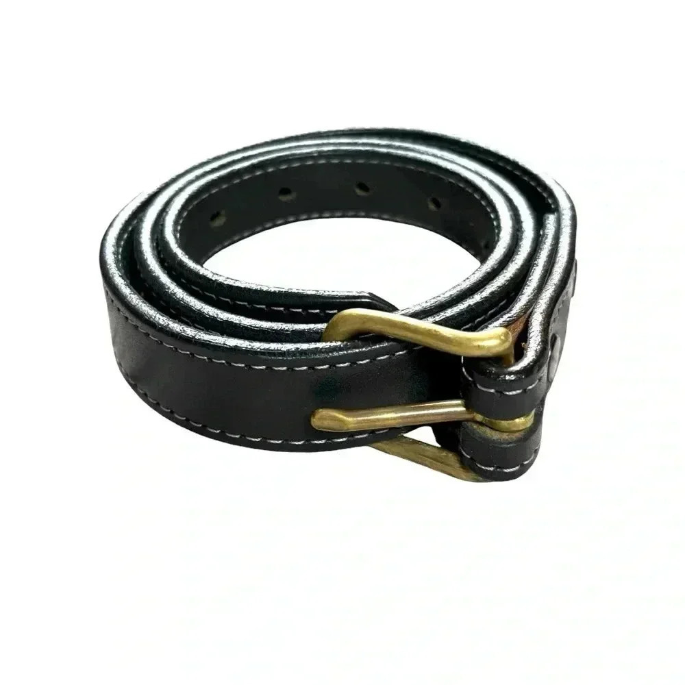 Brenneman’s Leather Goods Black Leather Belt - Picture 3 of 9